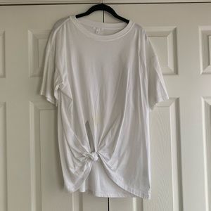 Oversized Knotted Forever 21 T-Shirt